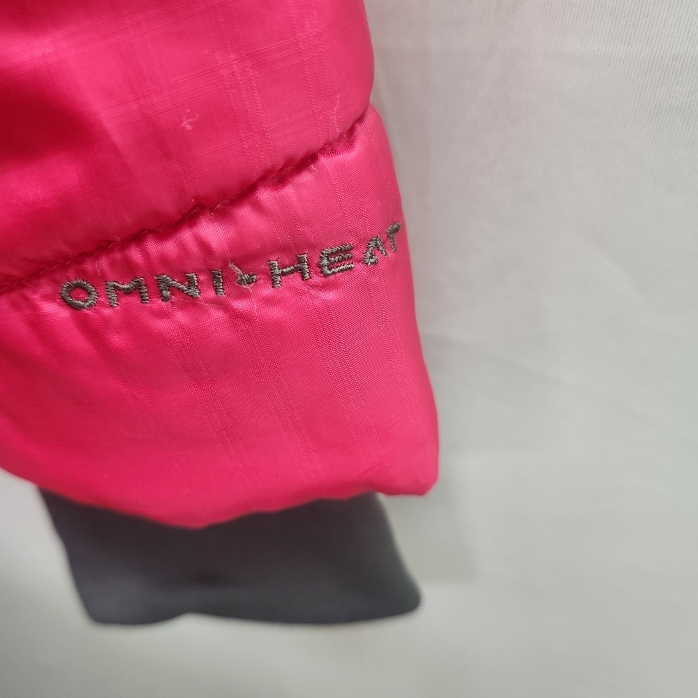 Columbia Women's Fuchsia Hot Pink Quilted Puffer Jacket With Mock Neck - Picture 4 of 15